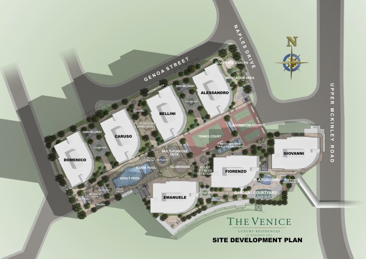 The Venice - Site Development Plan
